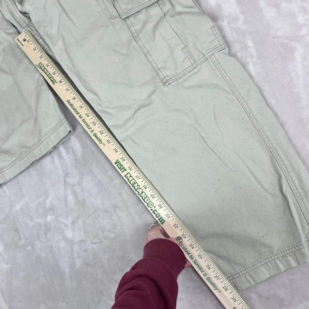 Vintage‎ Levis Cargo Pants Mens 36x30 Beige Baggy Utility Y2K Grunge Rugged READ